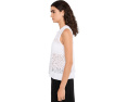 Топ Eileen Fisher Slub Jewel Neck из органического хлопка