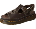 Босоножки Dunnet Flower Dr. Martens с цветочным вырезом