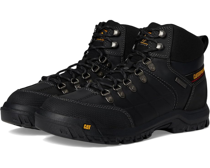 Caterpillar Threshold Waterproof Soft Toe кожаные рабочие ботинки
