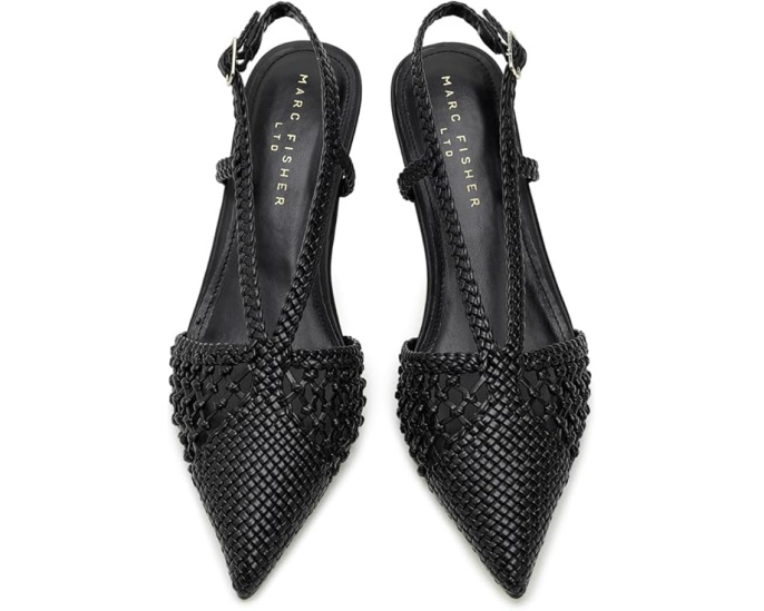 Marc Fisher LTD туфли Reagan с плетеным декором и каблуком kitten heel