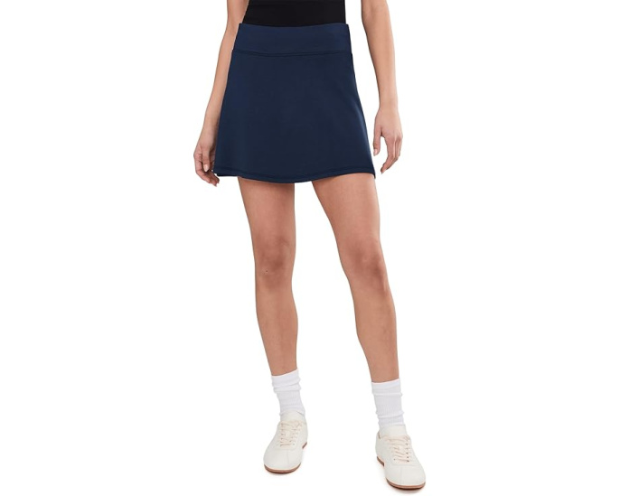 Короткая юбка TravisMathew Skyloft Soft A-line с защипами