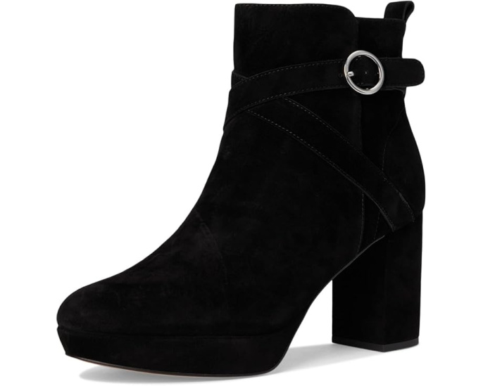 Pelle Moda ботинки Leyton из замши с платформой и ремешком на пряжке