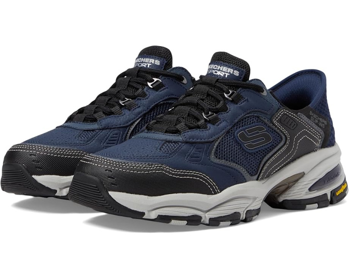 Кроссовки Skechers Vigor 3.0 Drafting Slip Ins сине черные
