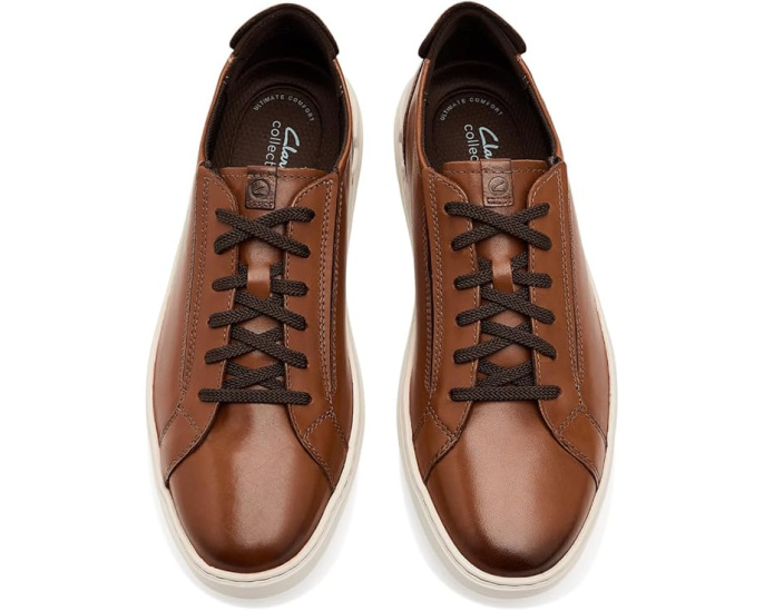 Кроссовки Clarks Flexwell Lace с эластичными вставками и подошвой из ЭВА