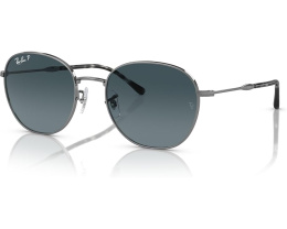 Солнцезащитные очки Ray-Ban 0RB3809 с металлической овальной оправой