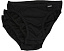 Jockey трусы бикини Elance 3 шт черные