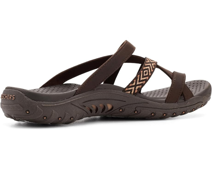 Треккинговые сандалии SKECHERS Reggae Timeless Summer с веганской кожей