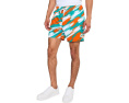 The Color Blitz Dolphins 5.5" (Classic Lined Swim Trunks)
