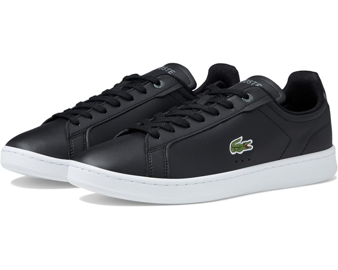 Кроссовки Lacoste Carnaby Pro из кожи и полиуретана с плоской платформой