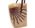 Плетеная сумка-корзина Printed Raffia Basket Bag от FARM Rio