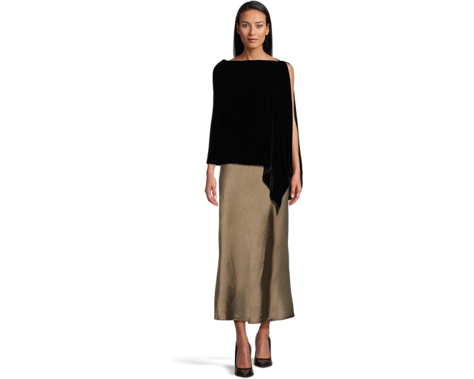 Бархатное пончо Eileen Fisher для изысканного образа