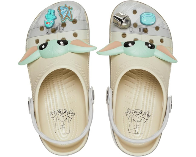 Клоги Star Wars Grogu Classic Crocs с персонажем