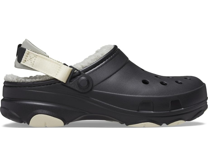 Утепленные кроксы Crocs All Terrain Lined Clog с регулируемым задним ремешком