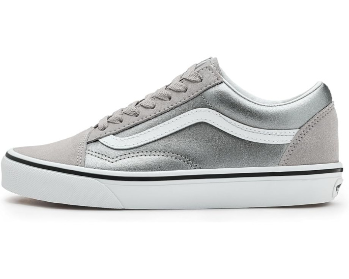 Кеды Vans Old Skool для детей с кожаным верхом и вафельной подошвой