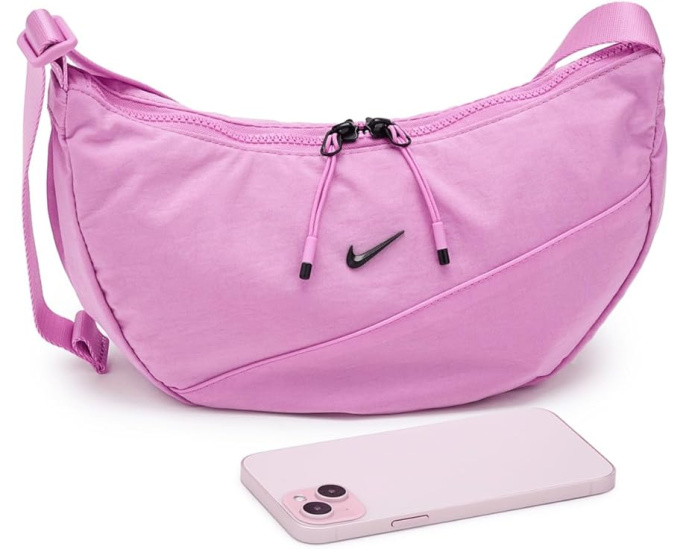 Кроссбоди Nike Aura Crescent объемом 4 литра с регулируемым ремнем и несколькими карманами