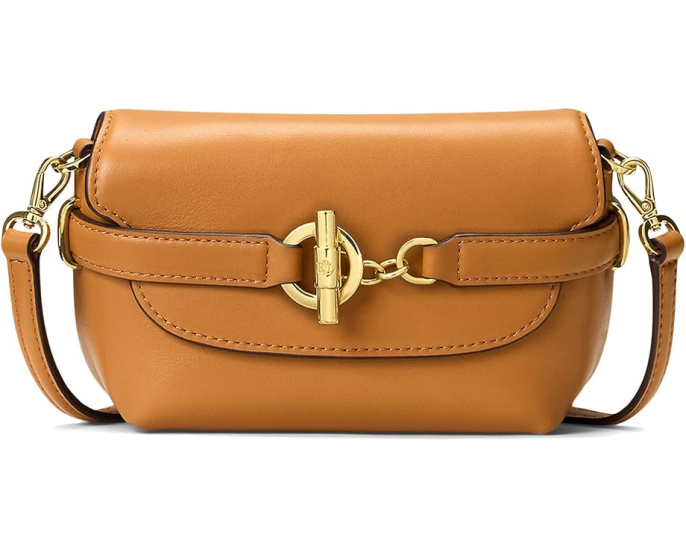Сумка через плечо Lauren Ralph Lauren Leather Small Blaike из натуральной кожи