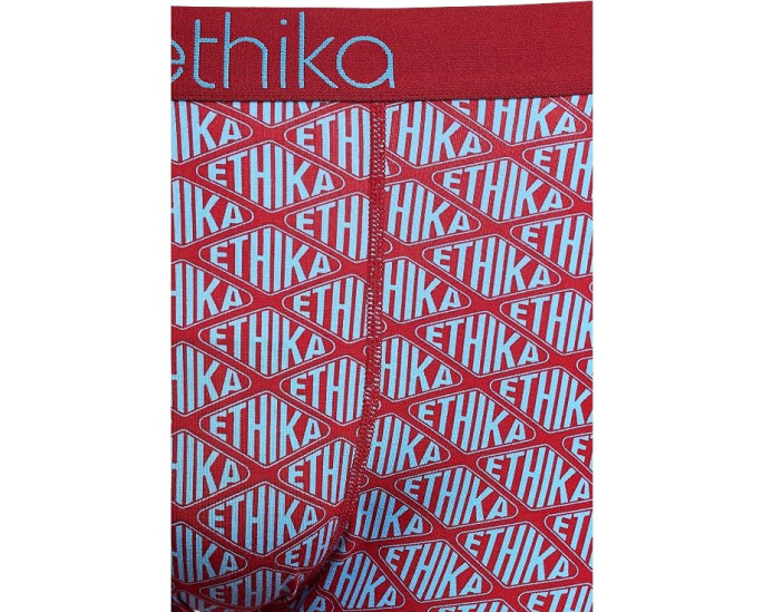 ethika трусы Diamond Crest с принтом Red Blue