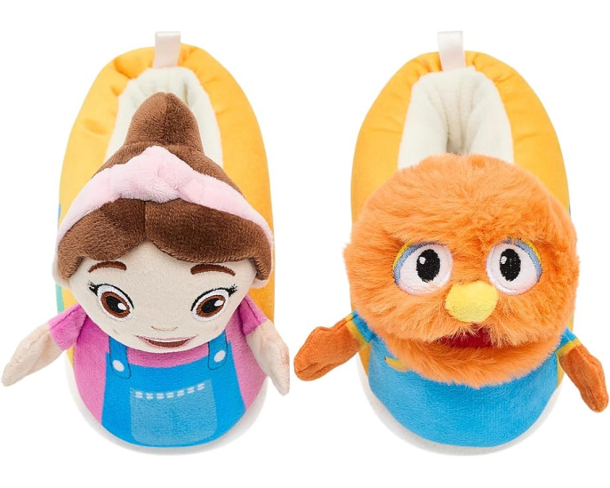 Домашние тапочки Stride Rite Ms. Rachel and Herbie для малышей