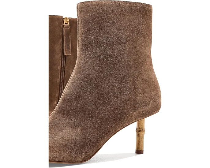 Suede Bamboo Bootie