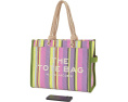 Большая сумка-тоут Marc Jacobs из полосатой сетки