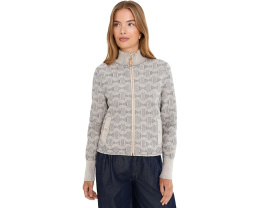 Жакет NIC+ZOE Petite Dapper Swirl Knit с узором