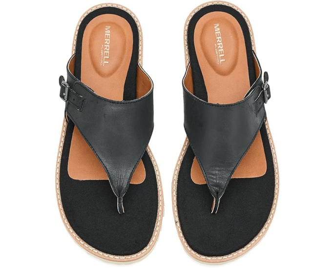 Сандалии Merrell Haven Post из натуральной кожи с технологией FloatMax