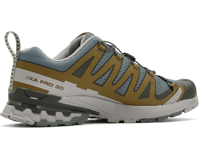 Кроссовки Salomon XA Pro 3D V9 с системой быстрой шнуровки Quicklace для стабильности
