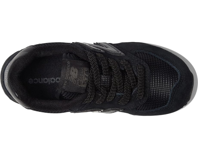 New Balance 574 Core детские кроссовки с верхом из замши и сетки