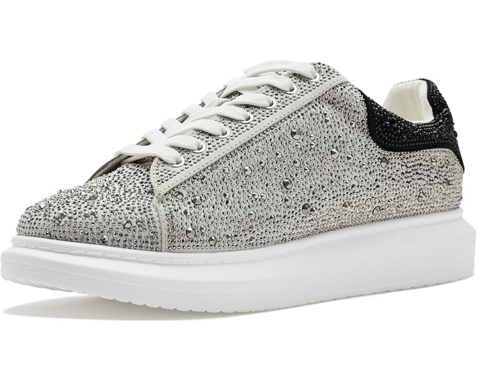 Кроссовки Steve Madden Icebox с плоской подошвой и стразами
