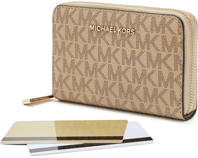 MICHAEL Michael Kors кошелек Jet Set Small Zip Around Card Case