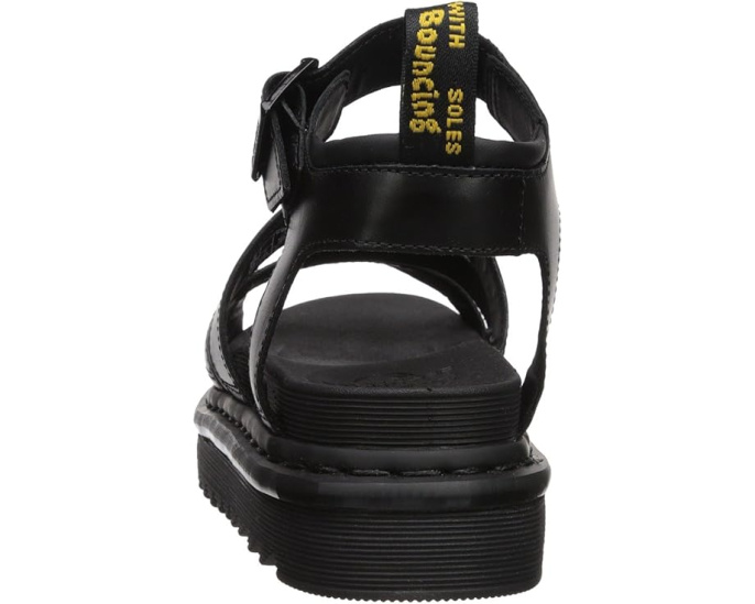 Сандалии Dr. Martens Blaire с гладкой кожей и платформой