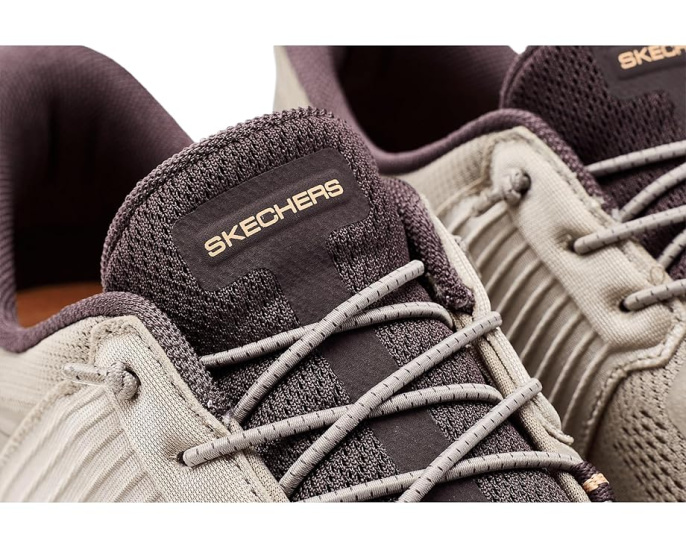 Кроссовки SKECHERS Stargaze Hands Free Slip Ins с геометрией Glide Step и сетчатым верхом