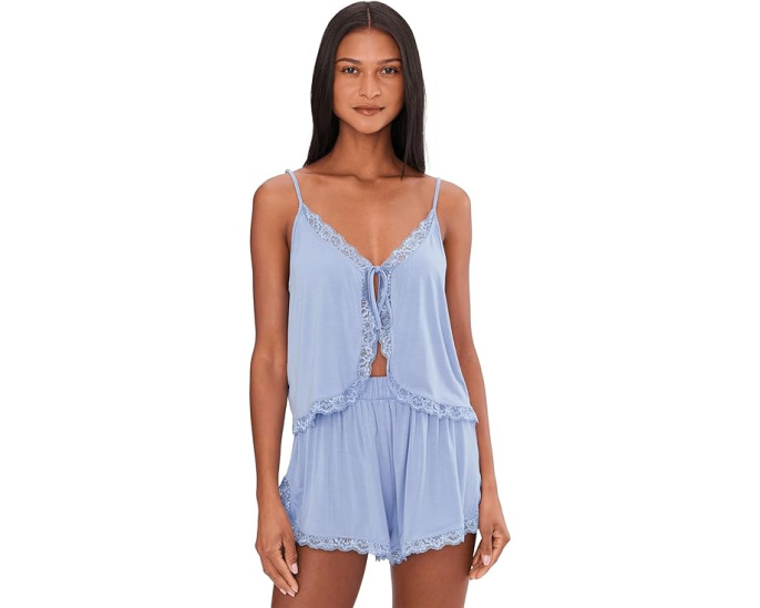 Комплект Free People Sleepless Summer с топом на завязках и шортами