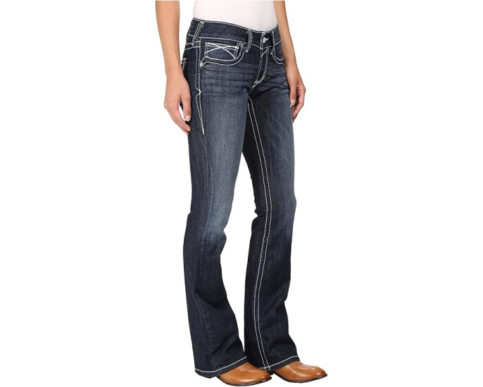 Джинсы Ariat R.E.A.L. Bootcut Rosey Whipstitch цвета Lakeshore