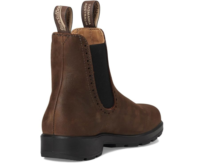 Ботинки Chelsea Blundstone 2151 High-Top с кожаным верхом и деталями брог