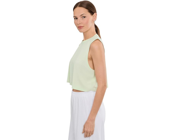 Beyond Yoga Топ Featherweight Minimal Cropped с рубчатой отделкой