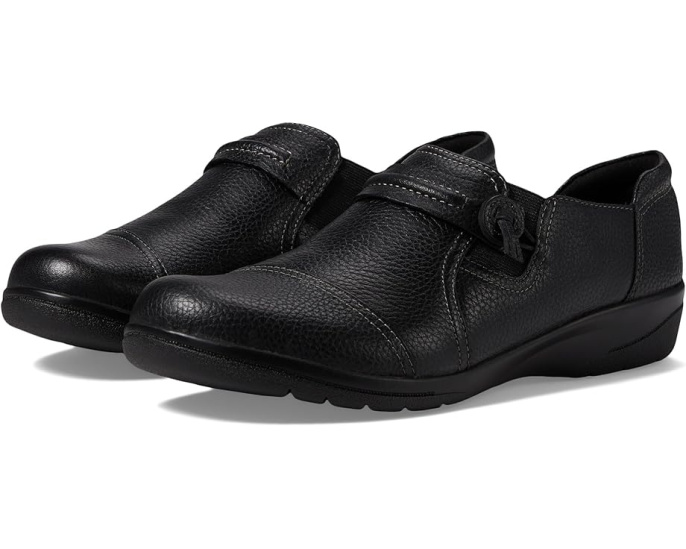 Clarks Мокасины Cheyn Madi из кожи с эластичными вставками