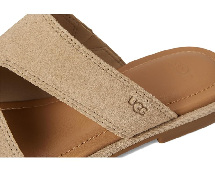 Сандалии UGG Matira с квадратным носком и кожаной подкладкой