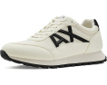 Кроссовки Armani Exchange Drop Sneakers из микрозама и сетки на легкой подошве