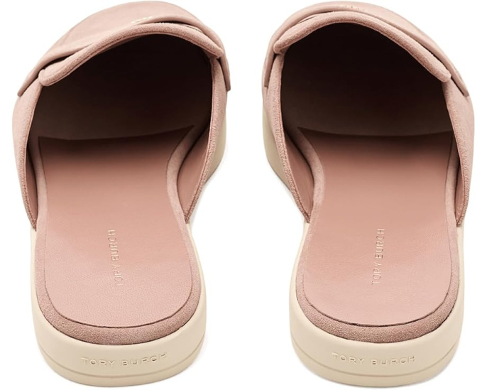 Спортивная мюль-тапочка Tory Burch с закругленным мысом