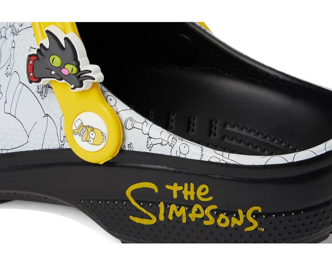 Клоги The Simpsons Classic Clog от Crocs с принтом и персонажами