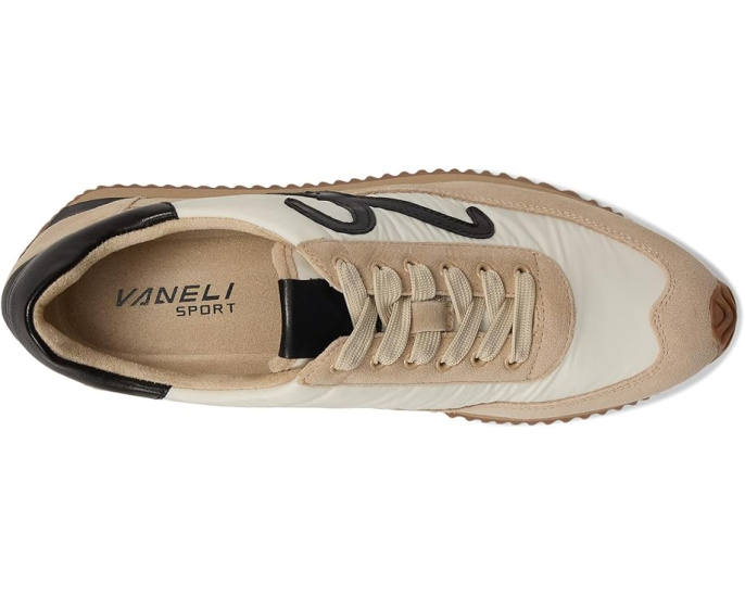 Кроссовки Vaneli Queen из замши на высокой платформе