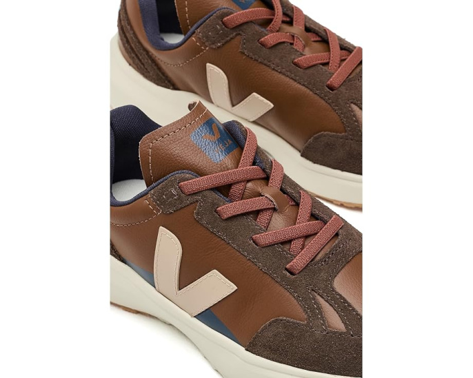 Детские кроссовки VEJA Small Canary X Bonpoint на эластичных шнурках