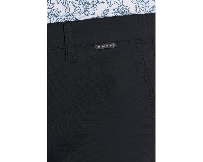 Брюки Hero Hour Golf от TravisMathew прямого кроя черные
