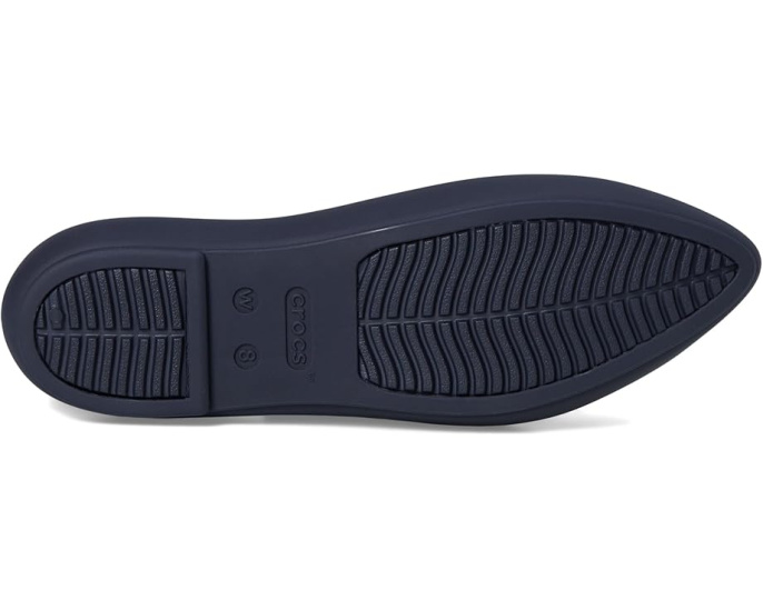 Crocs Туфли Brooklyn Pointed Flat с закругленным квадратным носком
