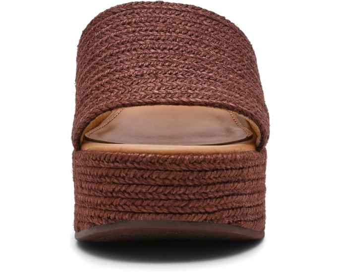 Steve Madden сандалии Trippy на платформе с верхом из рафии и круглым открытым носком
