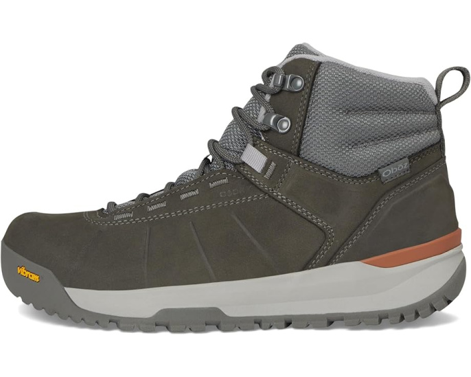 Трекинговые ботинки Oboz Andesite Mid Insulated B-Dry с мембраной B-DRY и утеплителем Primaloft