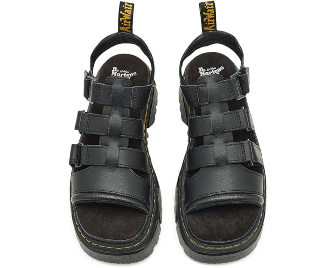 Ботинки Dr. Martens Mattison 3S с тремя регулируемыми ремнями на платформе 5 см