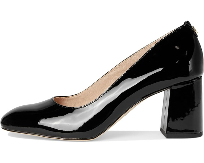 Jack Rogers туфли Lenora Pump на устойчивом каблуке из кожи