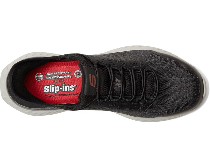 Рабочие ботинки Skechers Tilido ESD Comp Toe с защитным носком и стелькой Memory Foam